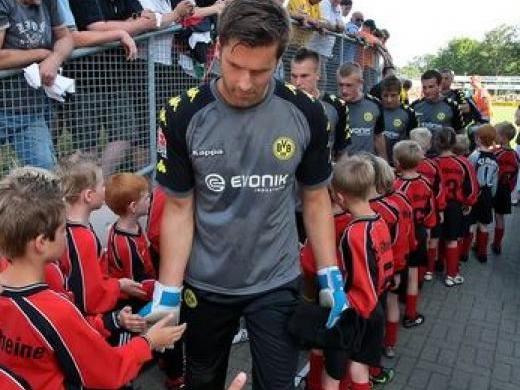 Eintracht Rheine - Borussia Dortmund mit Jürgen Klopp. Copyright: Jens Lukas
