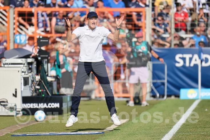 2024-08-31 Trainer Zeidler VfL Bochum - Mönchengladbach Foto Lukas (211)