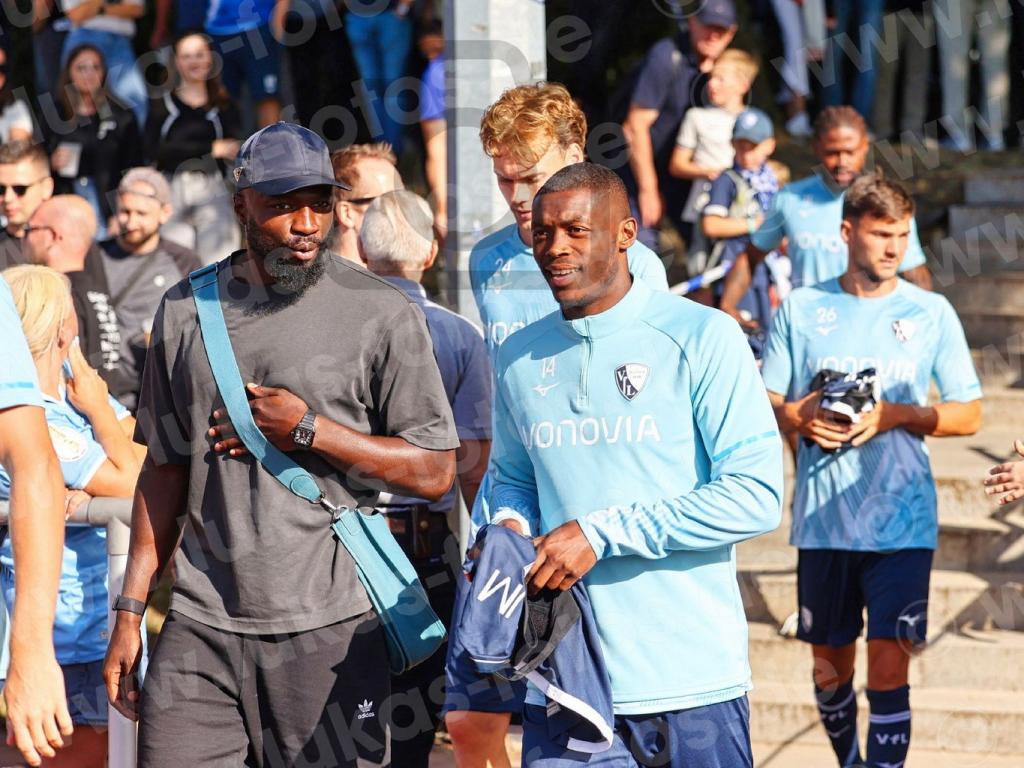 2025-07-03 Ibrahim Sissoko und Clairicia VfL Bochum - TuS Harpen Foto Lukas (680)