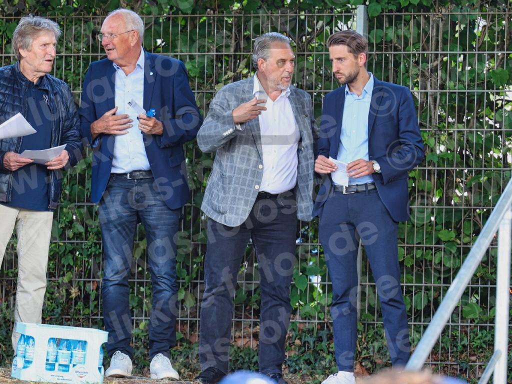 2025-07-03 Lameck Villis Kaenzig Schlevogt VfL - Harpen Foto Lukas